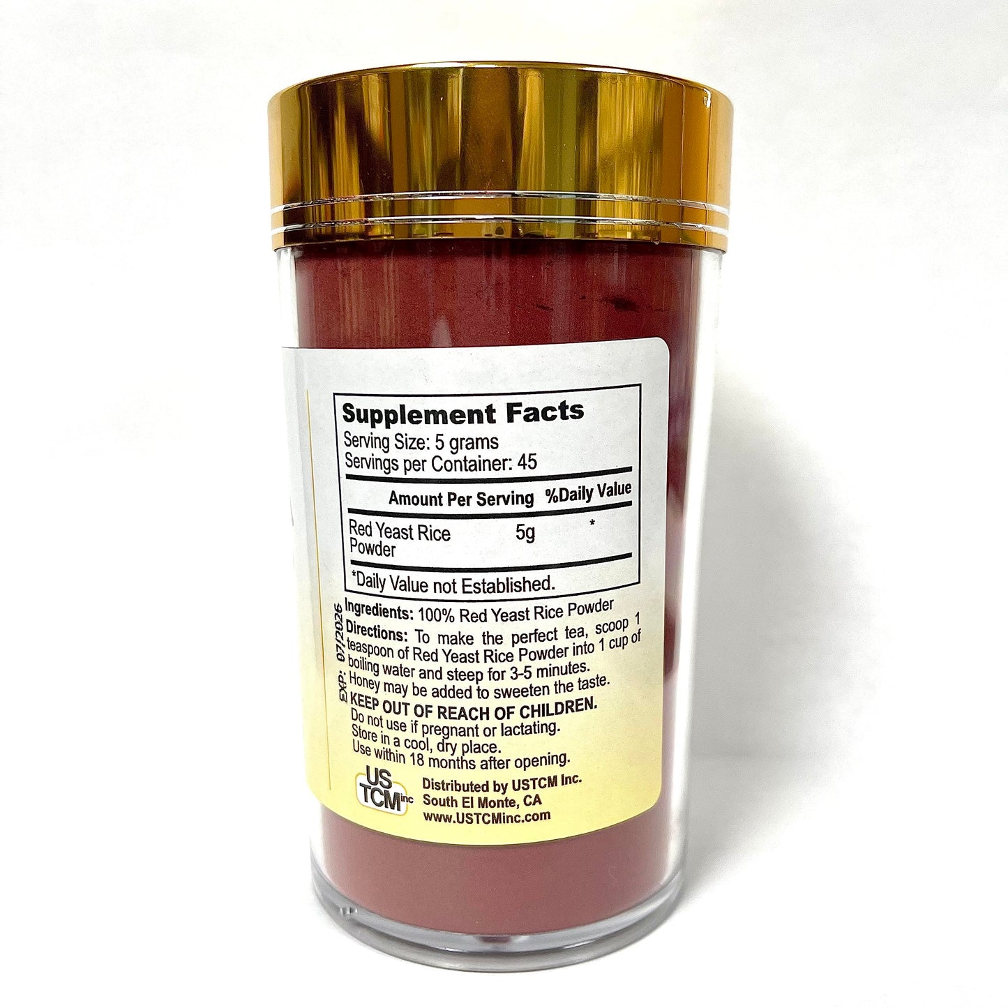 USTCM Red Yeast Rice Hong Qu Mi Powder 8