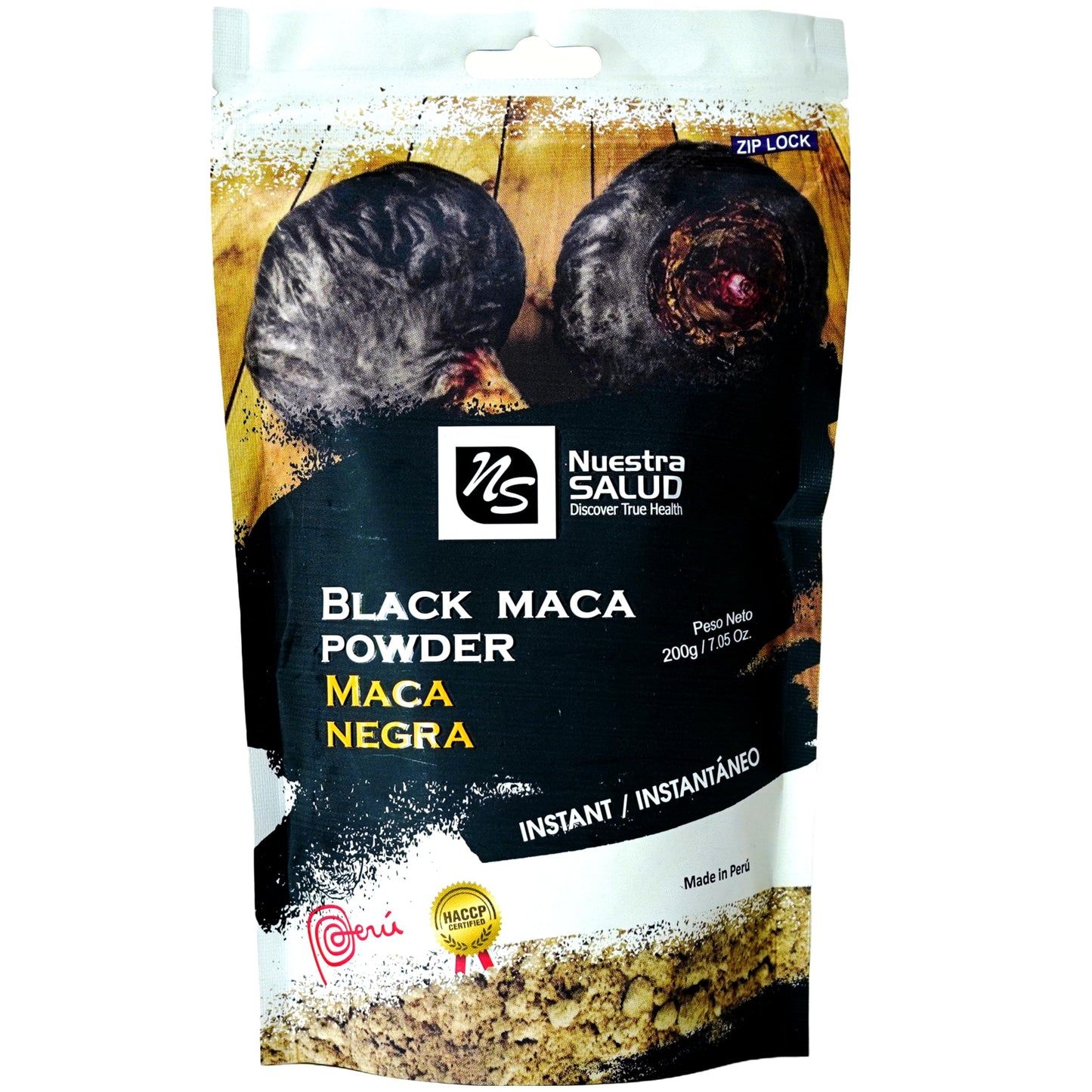 Nuestra NS Salud Black Maca Powder 7.05 Ounce