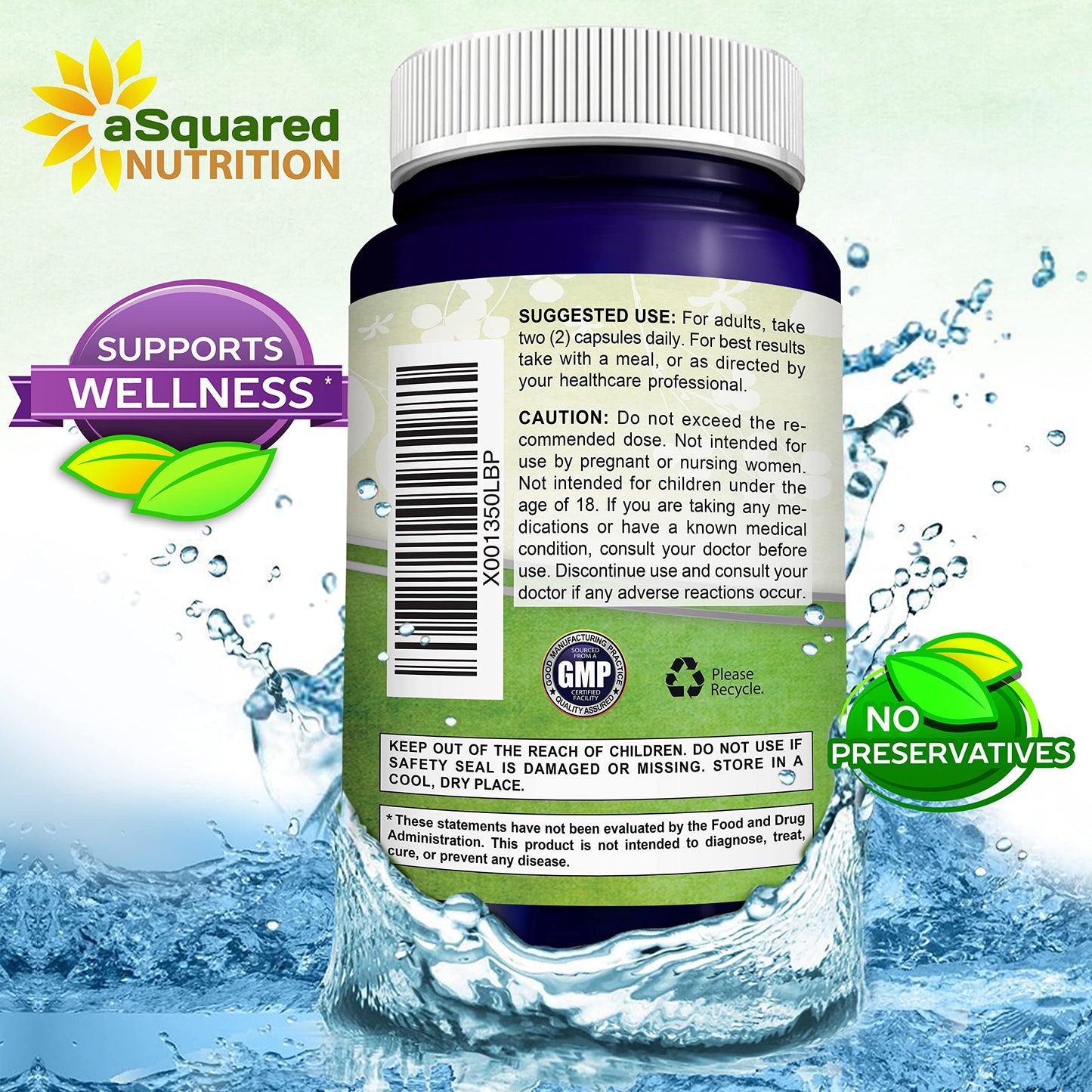 aSquared Nutrition Resveratrol 360 Capsules
