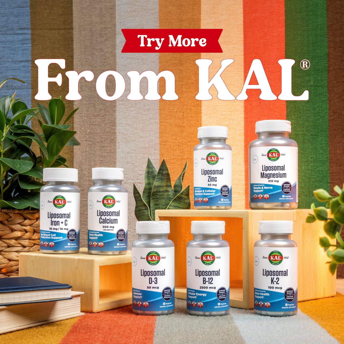 KAL Liposomal Calcium 500 mg Capsule 90 VegCaps