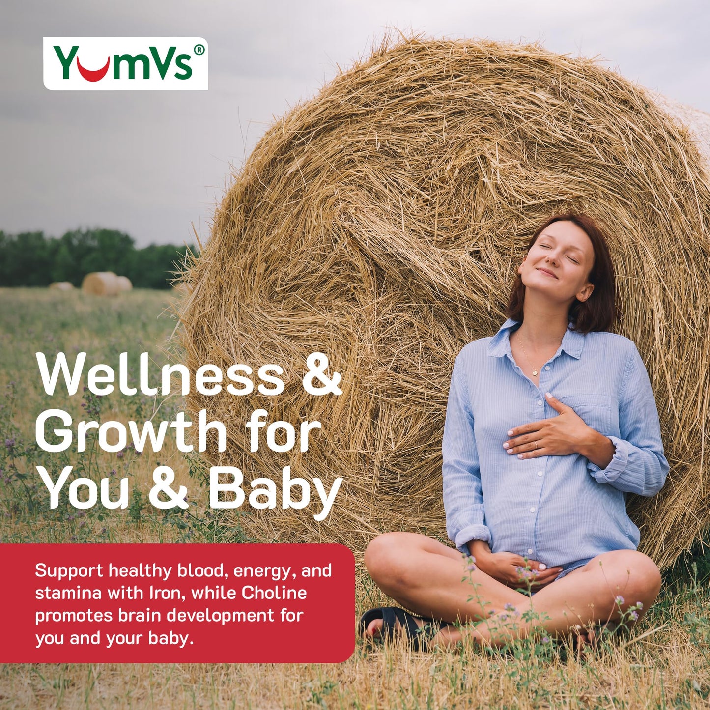 YUM-V'S Prenatal Gummies for Women 60 Count