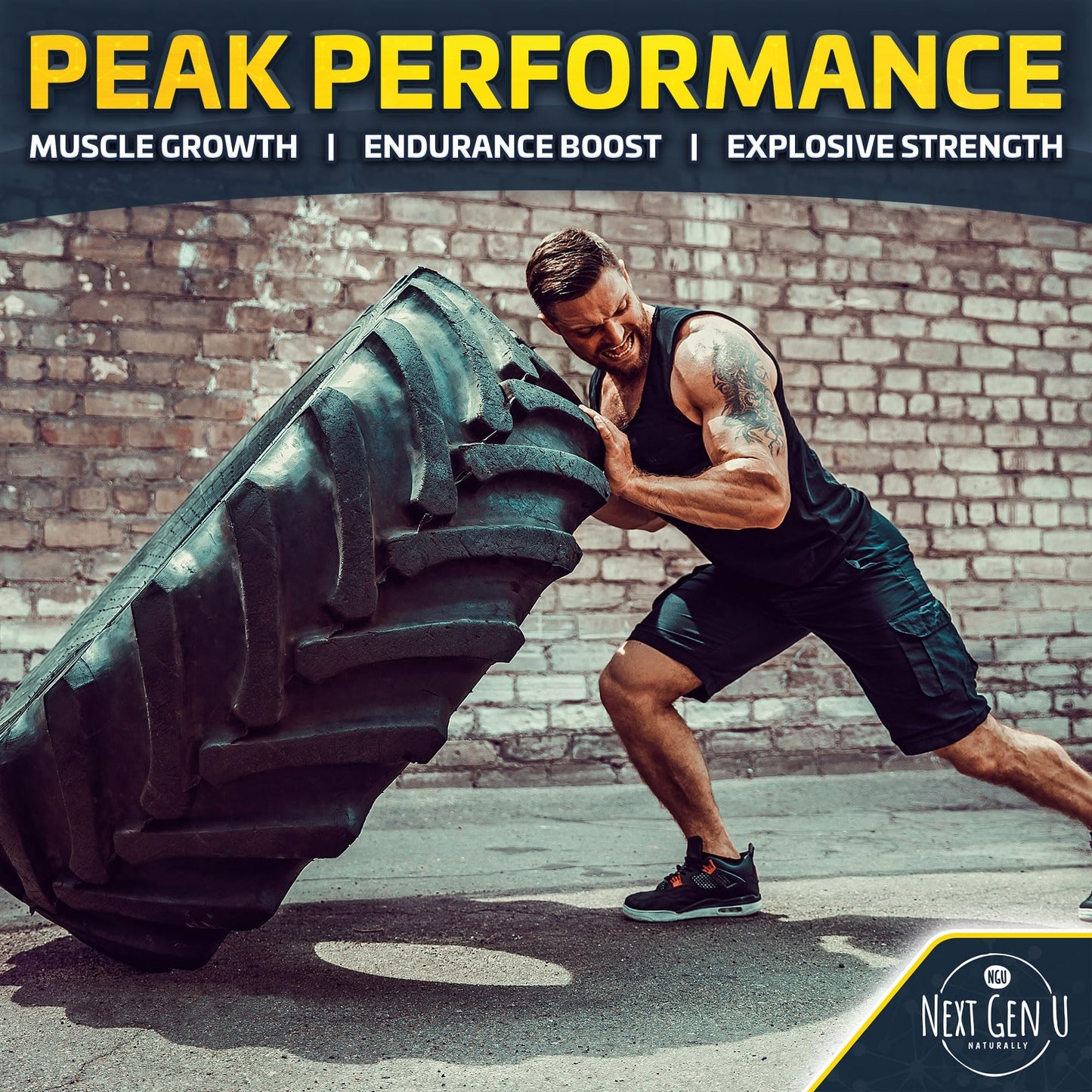 NGU Next Gen U Vegan Creatine Monohydrate Powder 17.637