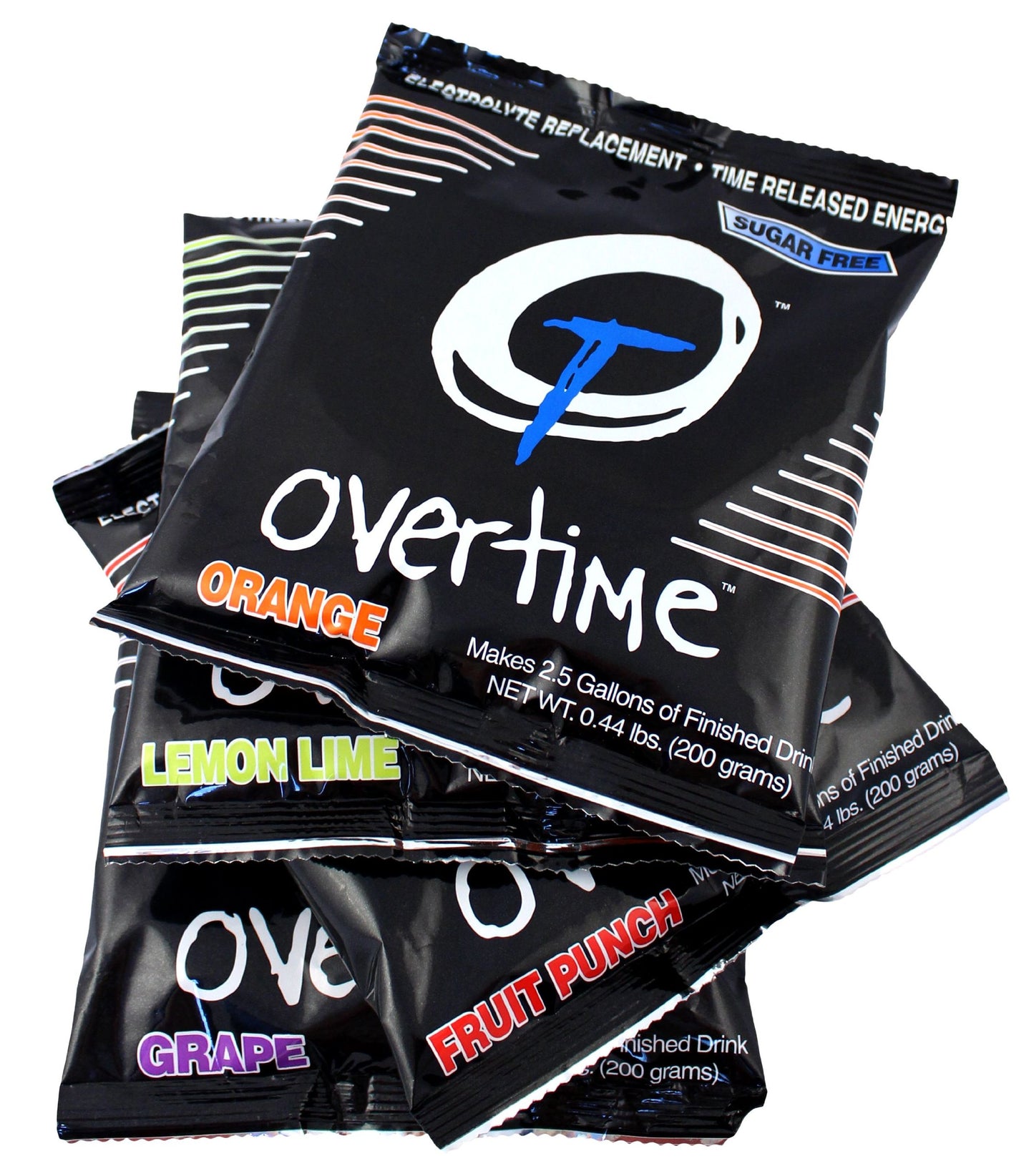 Overtime 2.5 Gallon Sugar-Free Electrolyte Replacement Powder, 1 Count