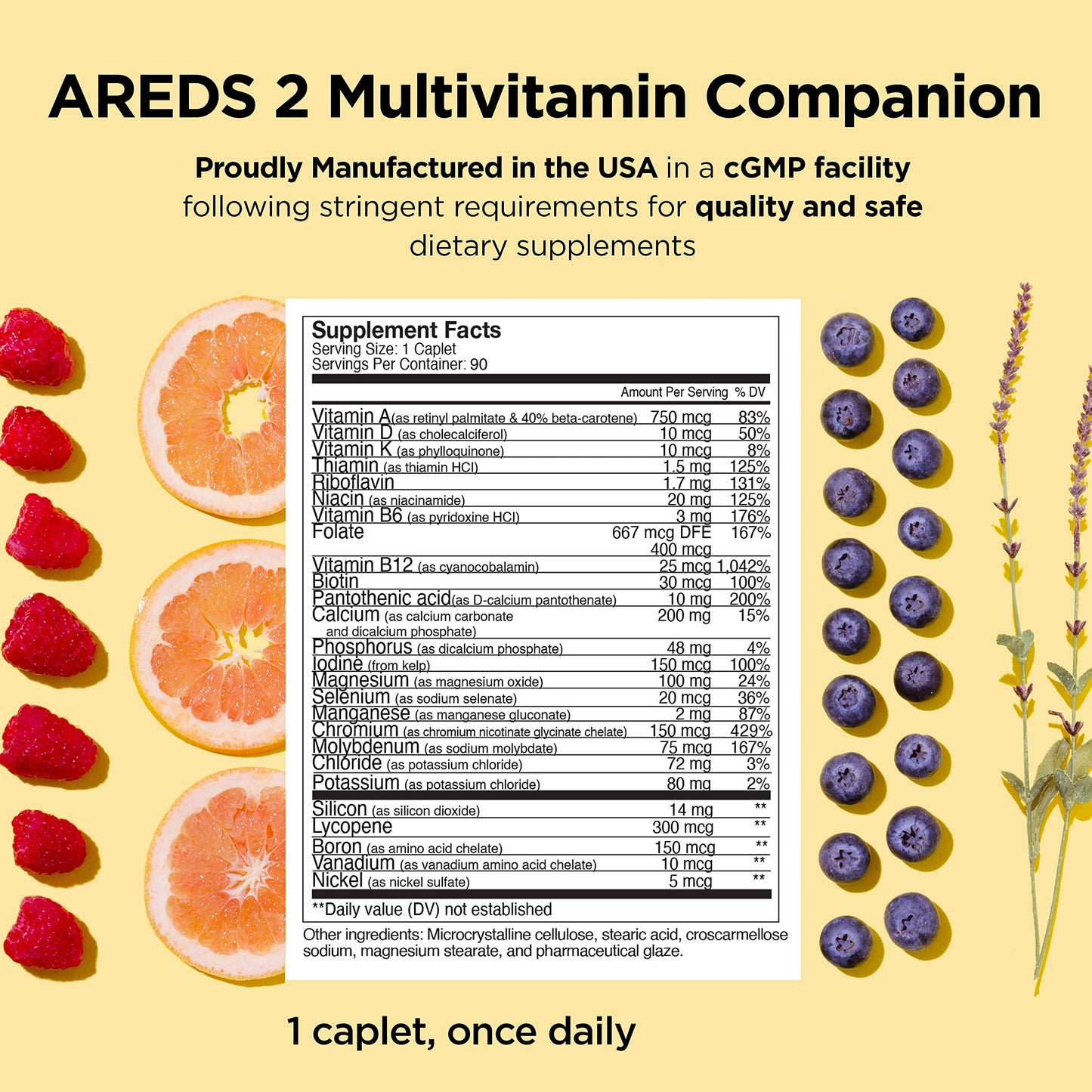 Viteyes AREDS 2 Capsules and Multivitamin AREDS 2 Companion, 270 Capsules