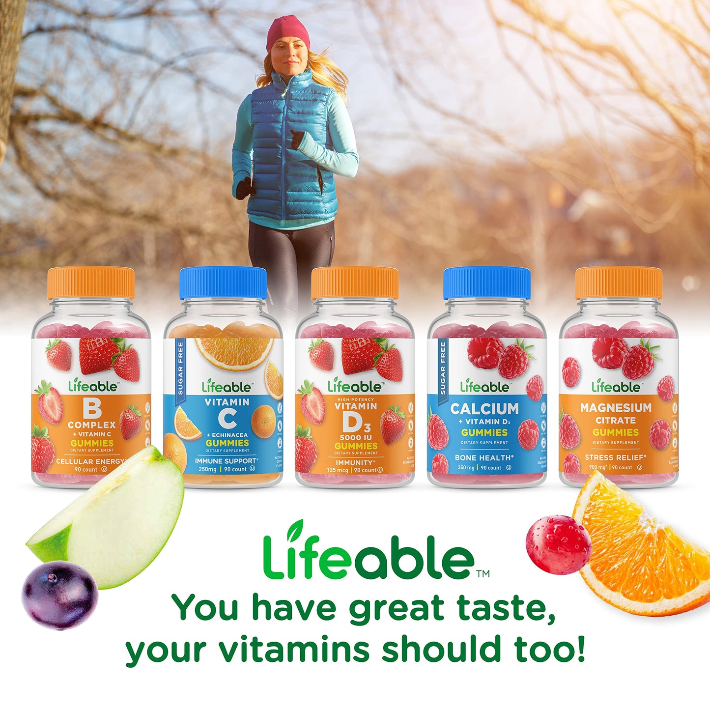Lifeable Zinc 50mg Gummies 60 Count