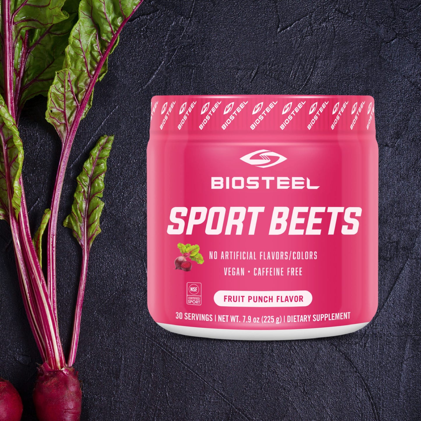 BIOSTEEL Sports Beets Pre-Workout Powder 7.9 Ounce