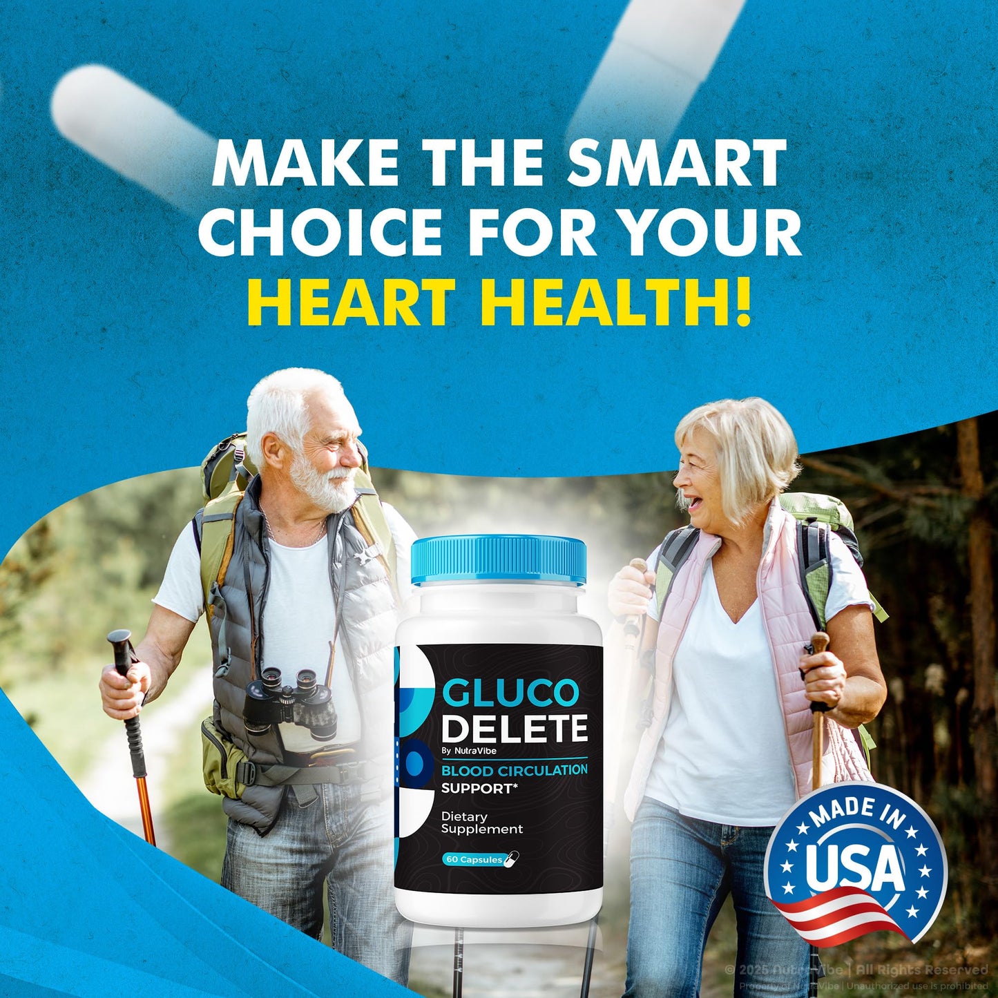 NutraVibe Gluco Delete Capsule, 120 Capsules