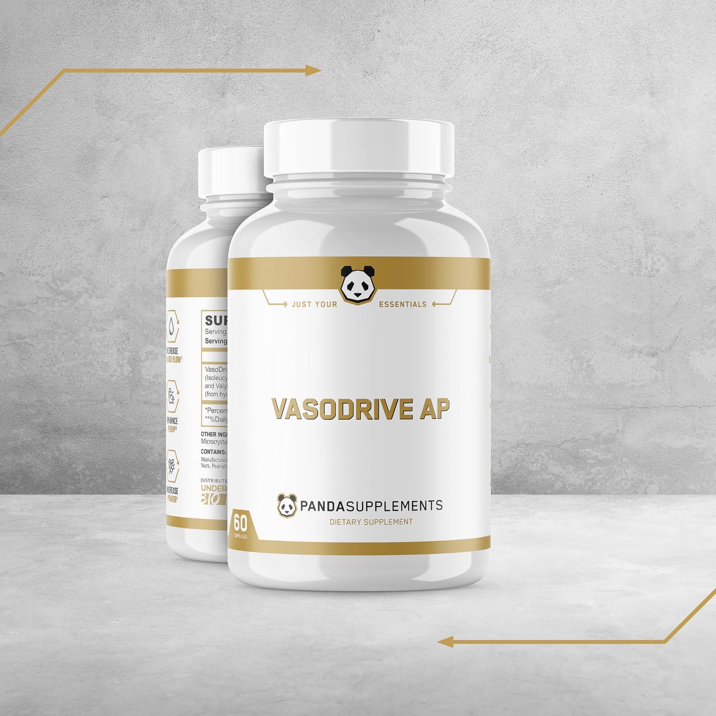 Underground Bio Labs Panda Supps VasoDrive-AP Capsule 60
