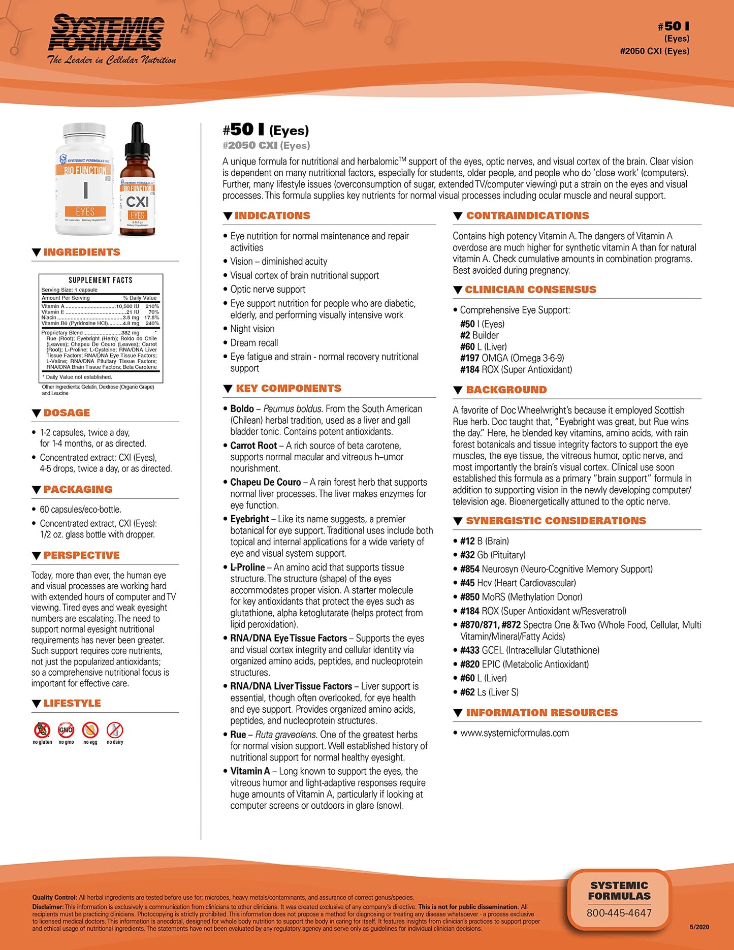 Snana Bio Function I - Eyes Capsules 60