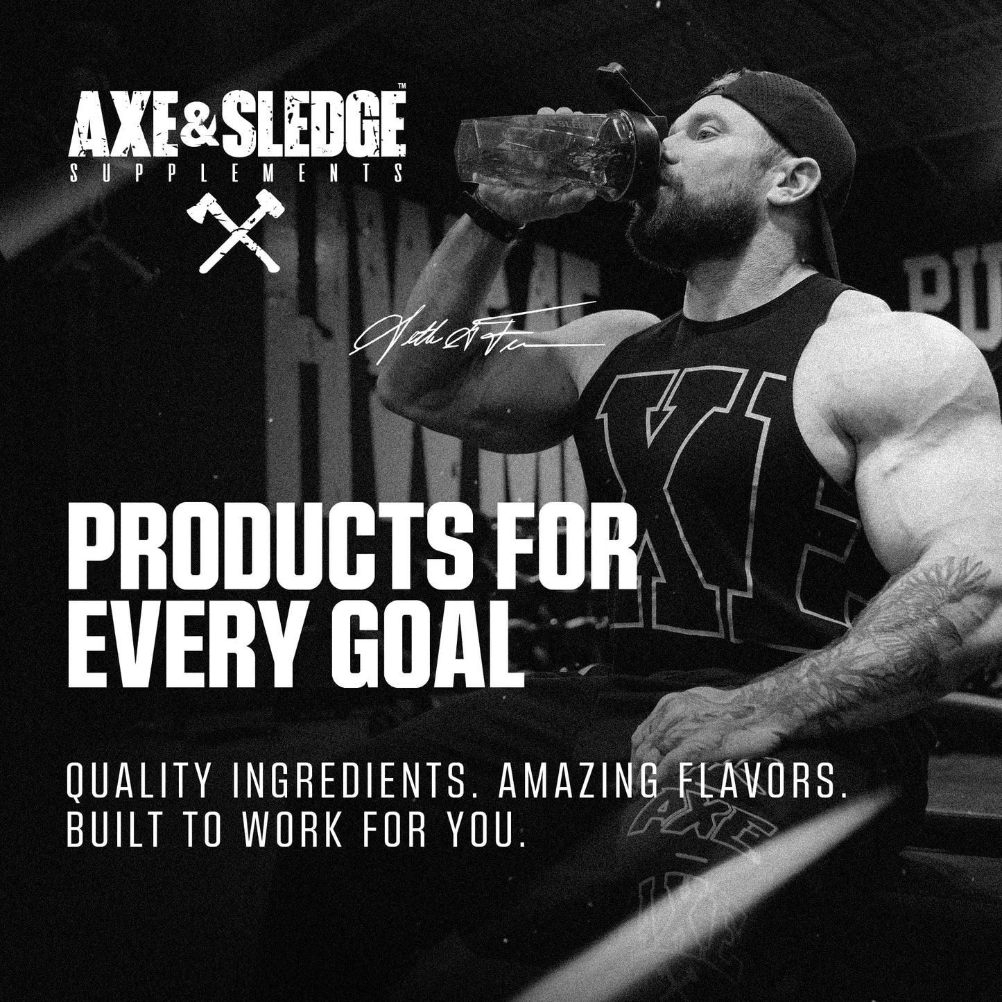 Axe & Sledge Farm Fed 100% Whey Protein Isolate Powder, 32.4 oz