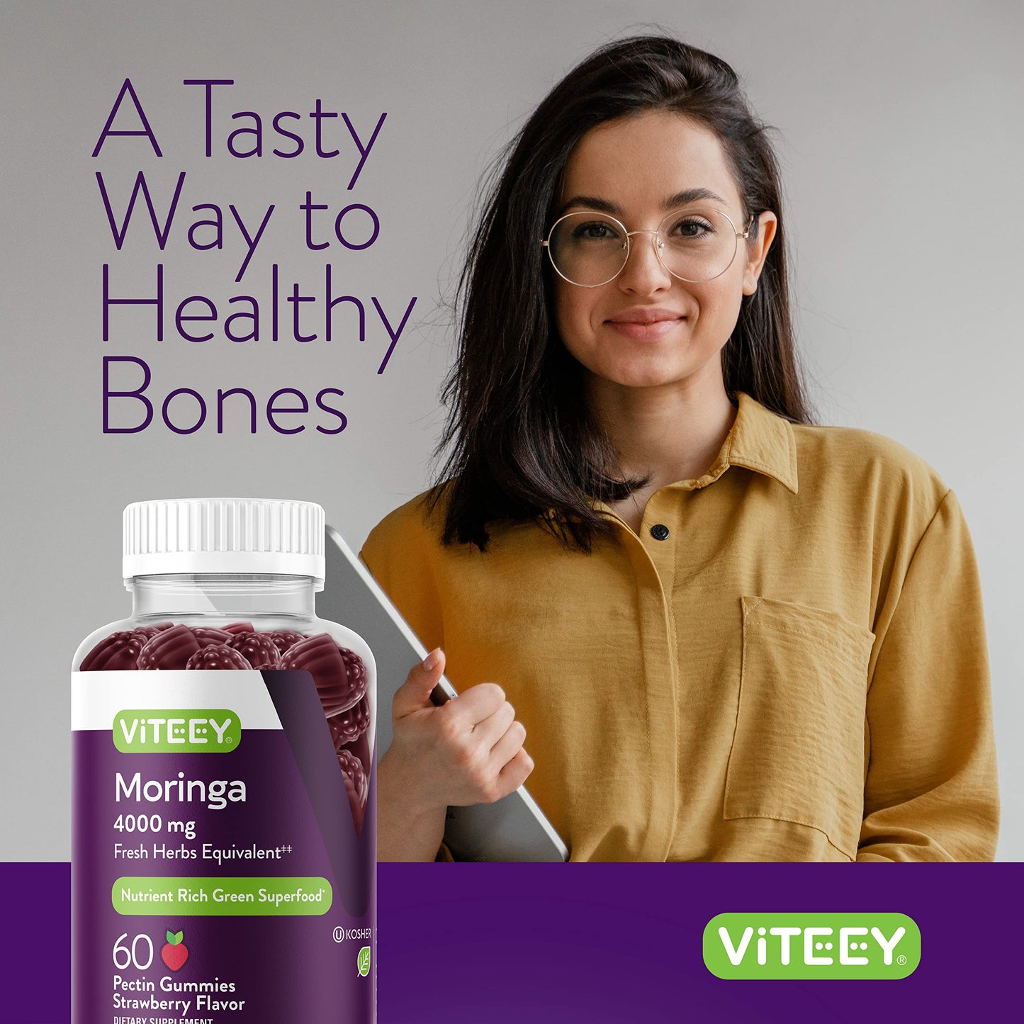 Viteey Moringa Gummies 120 Gummies