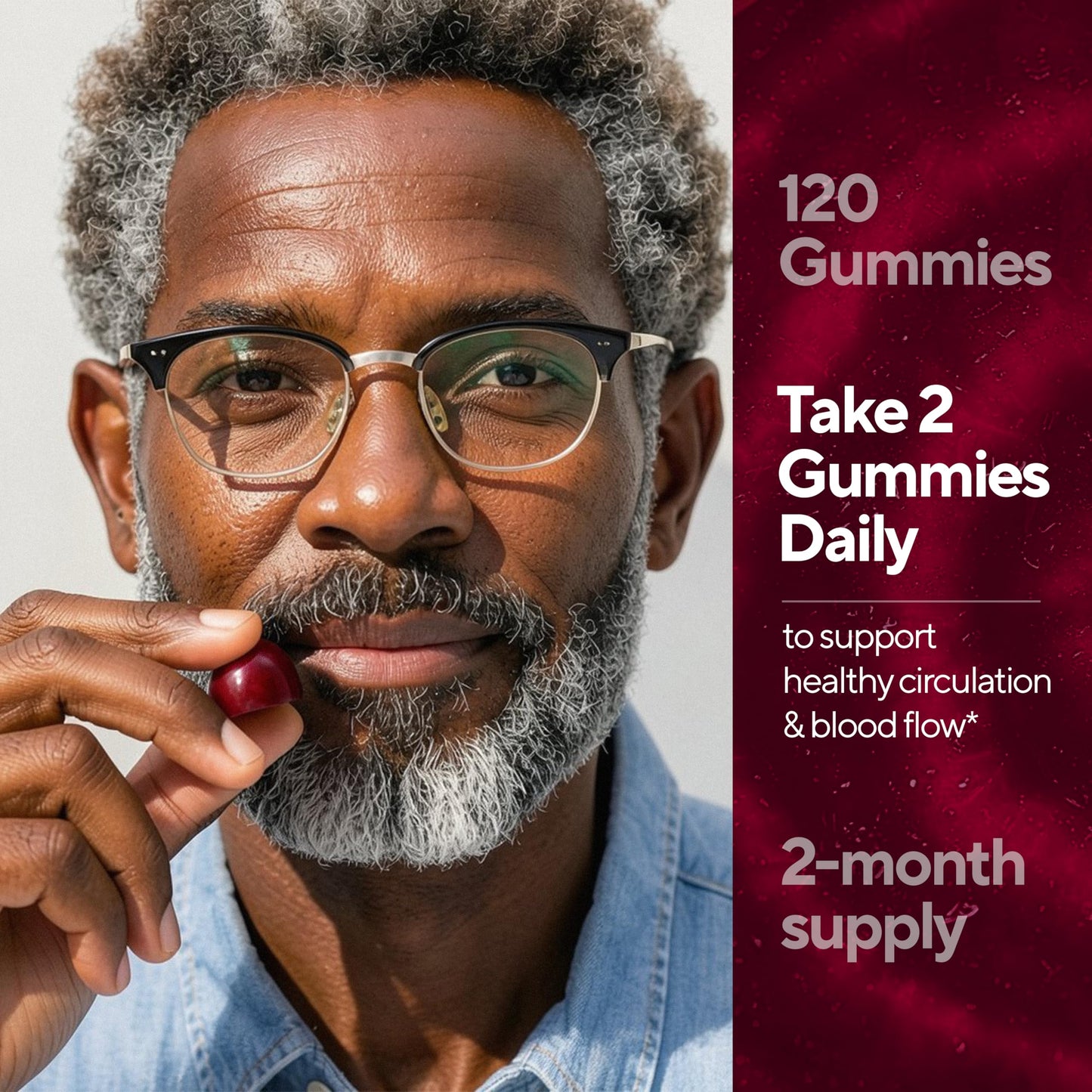 VitaUp Beet Root Gummies with CoQ10, Grape Seed, Vitamin C, B12 & B3 – Circulation & Energy & Immune Support, 120 Gummies