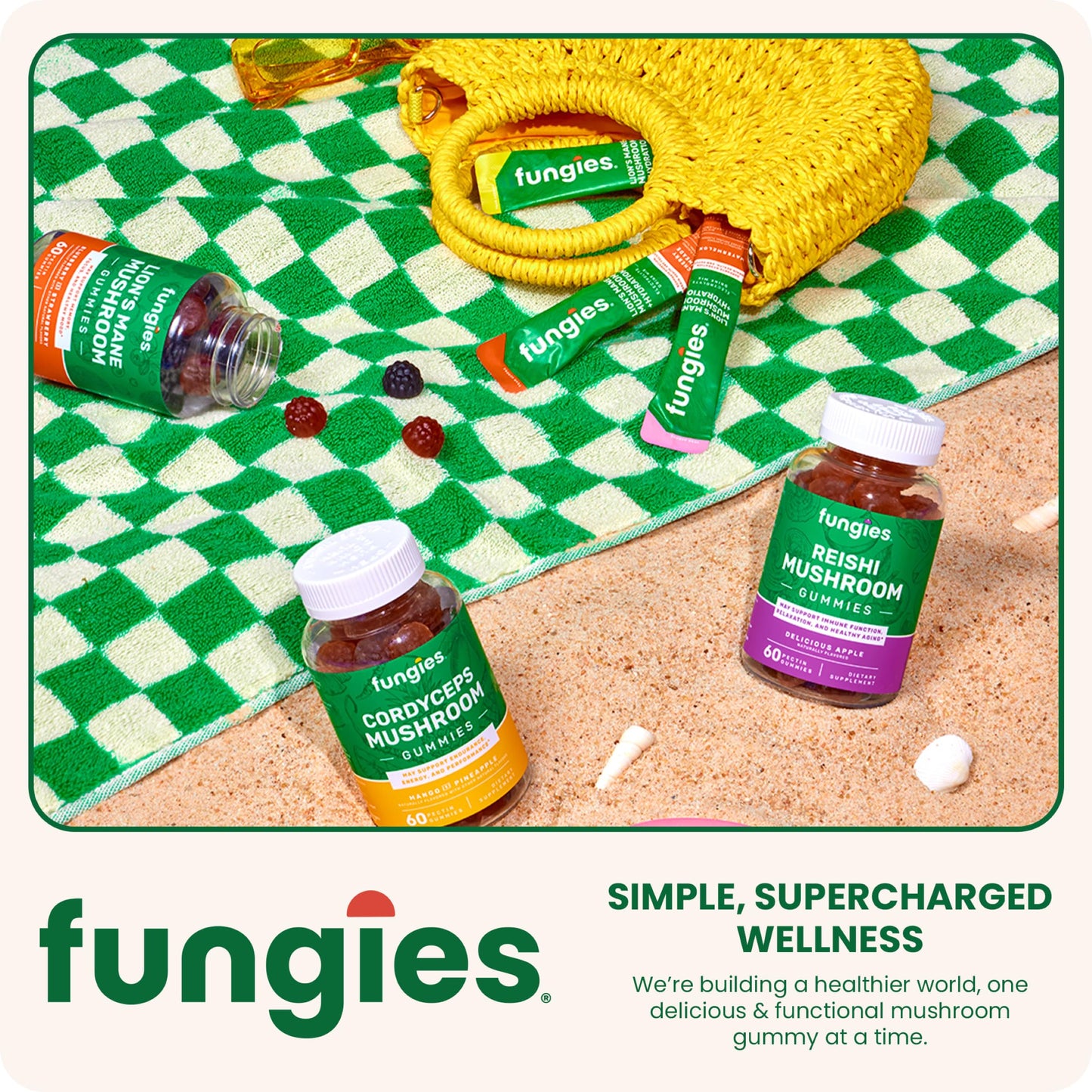 Fungies Mushroom Gummies 180 Count