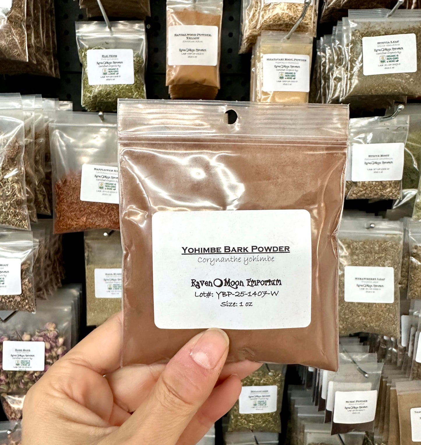 Raven Moonlight Yohimbe Bark Powder, 1