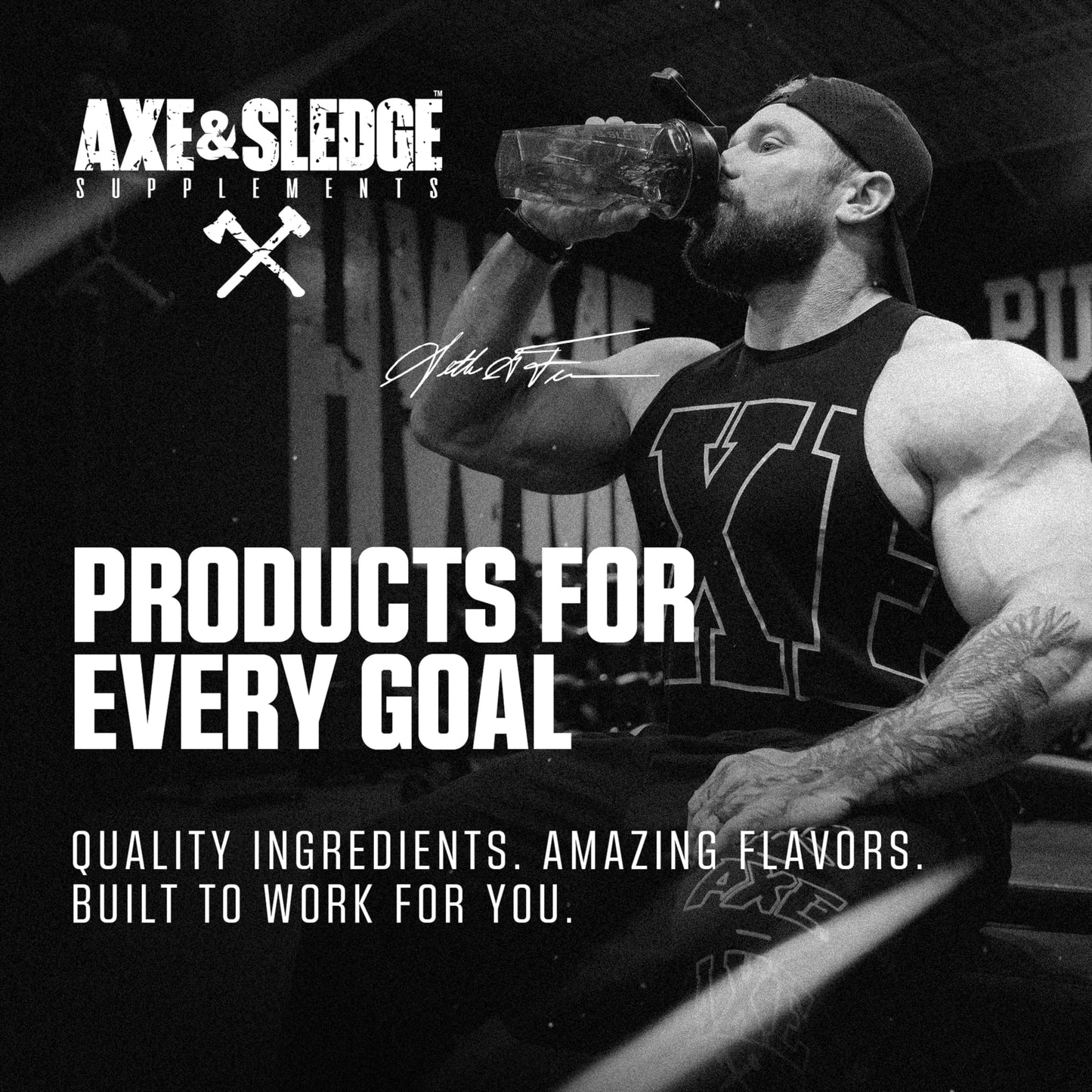 Axe & Sledge Farm Fed 100% Whey Protein Isolate Powder, Brown Sugar Cinnamon, 7.05 oz