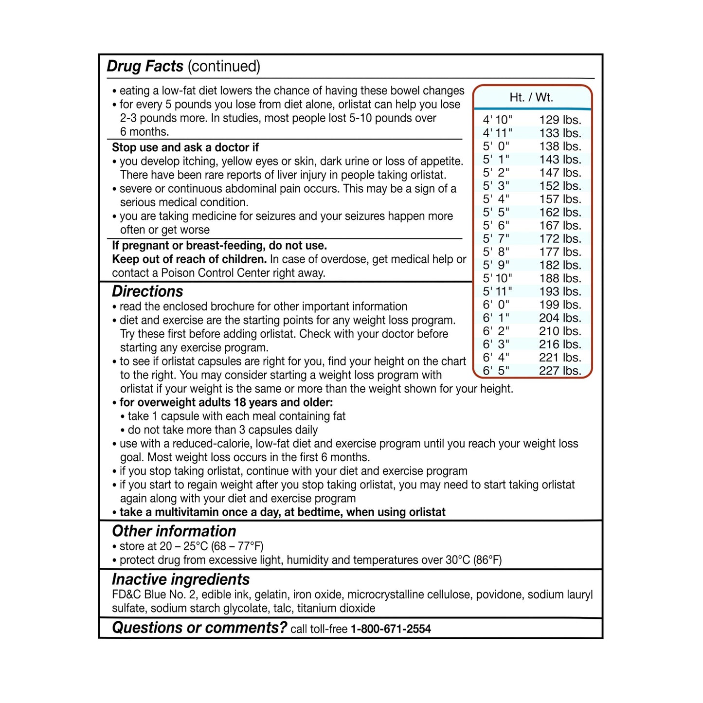 alli Weight Loss Supplement Orlistat 60 mg, 60 Capsules