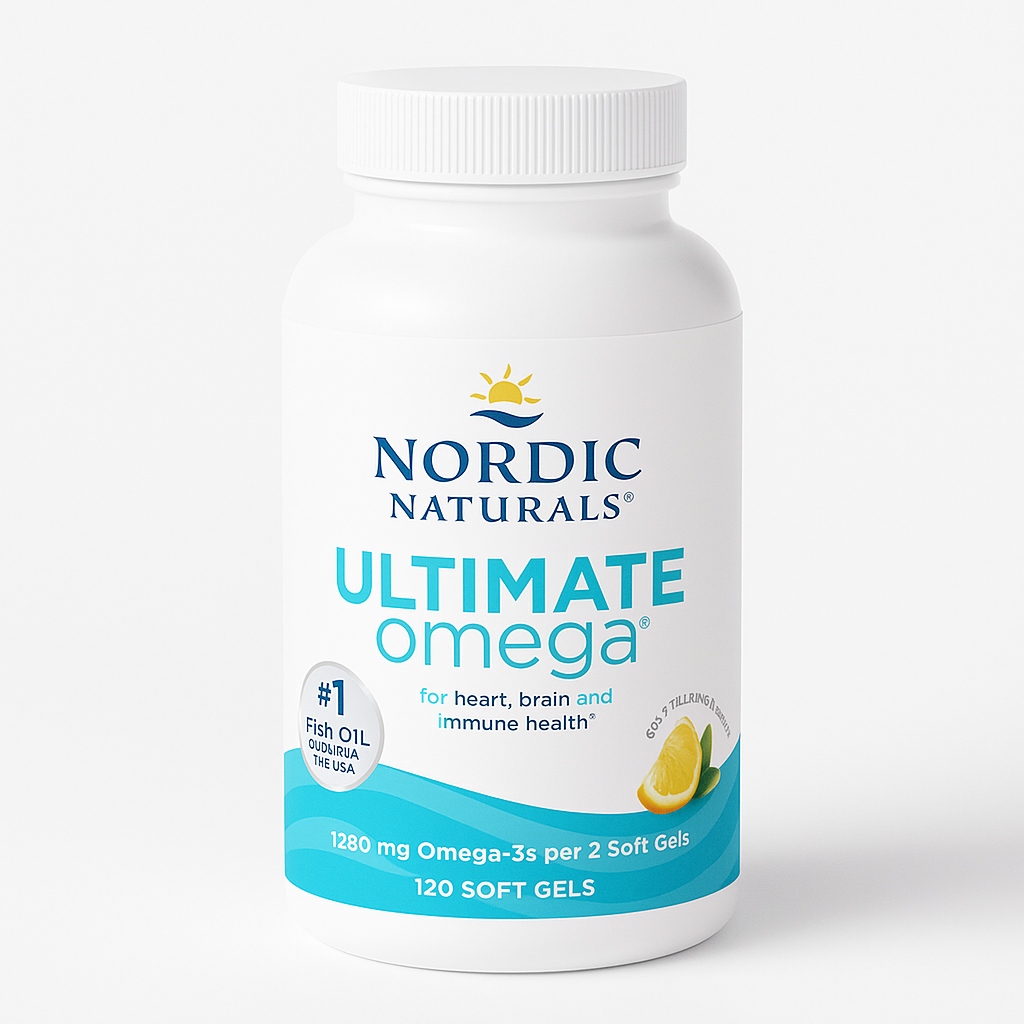Nordic Naturals Ultimate Omega Softgels, 120 Count