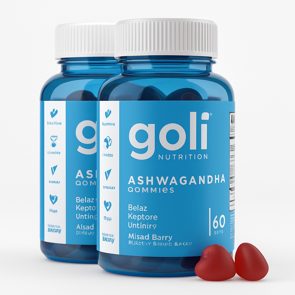 Goli Ashwagandha & Vitamin D Gummy 120 Count