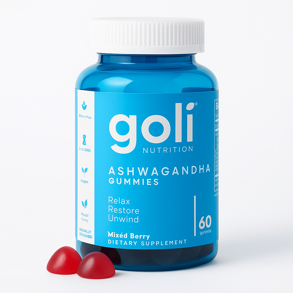Goli Ashwagandha & Vitamin D Gummy - 180 Count