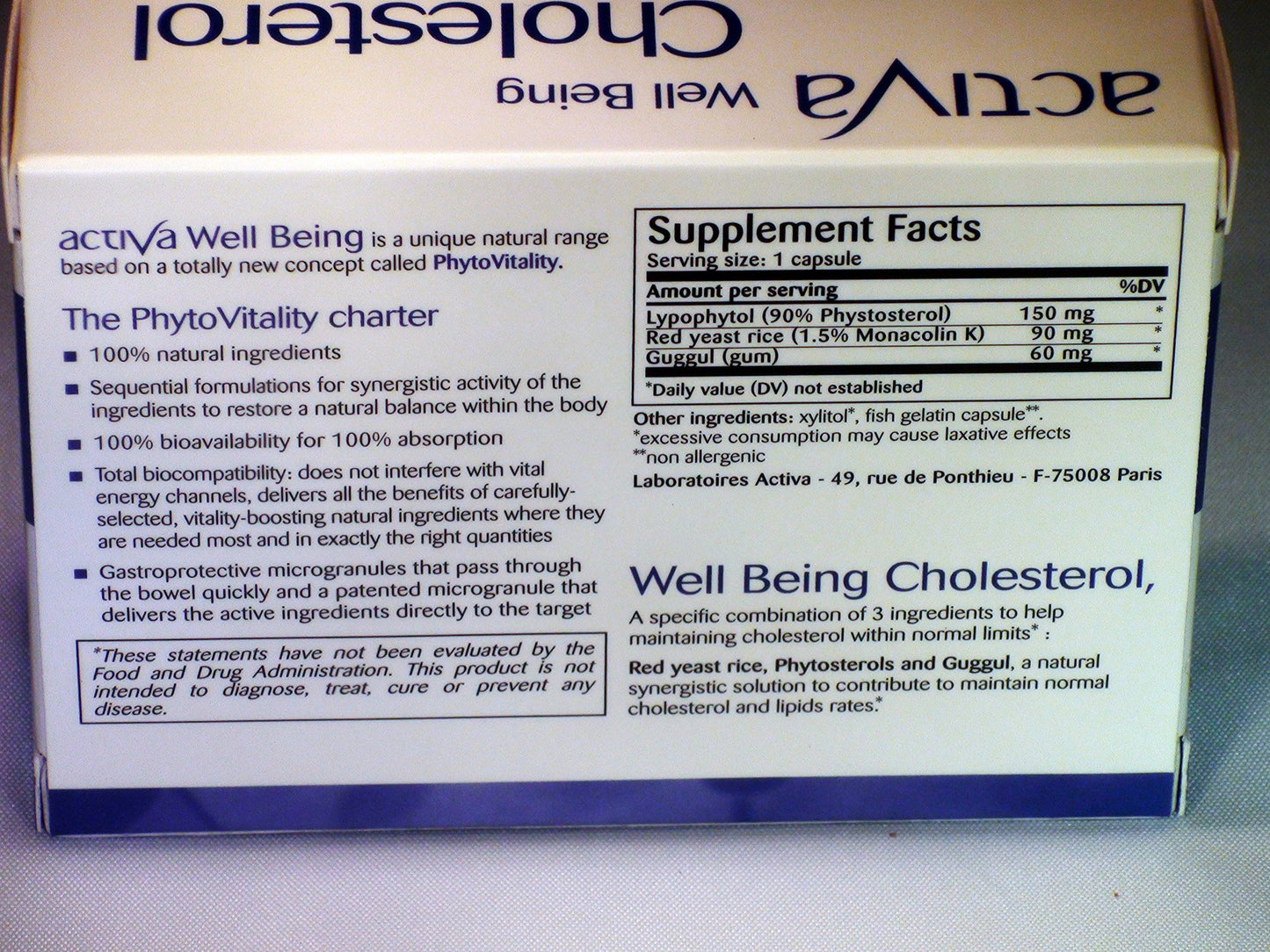 actiVa Labs Activa Well Being Cholesterol Capsule 30