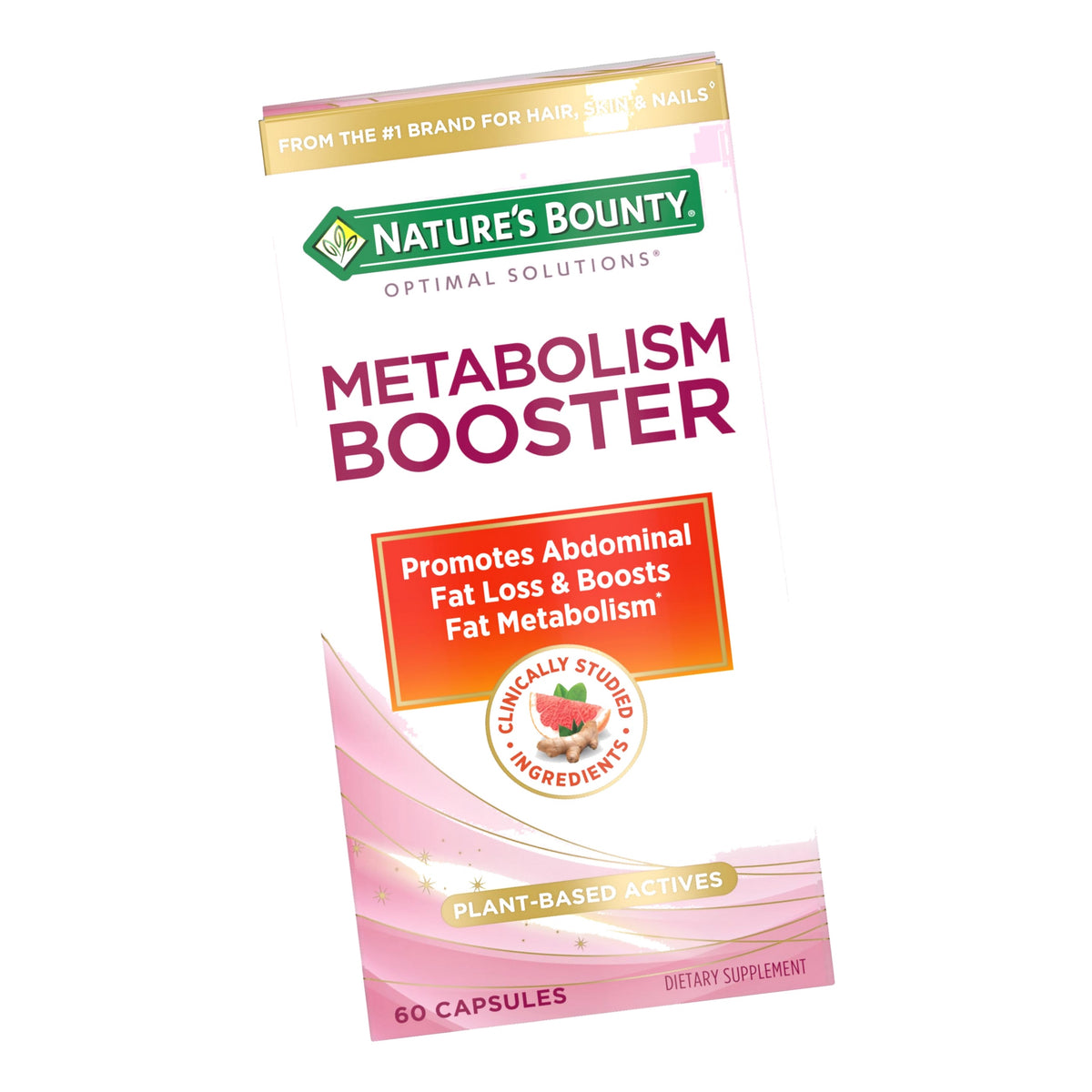 Nature's Bounty Optimal Solutions Metabolism Booster Supplement, 60 Count