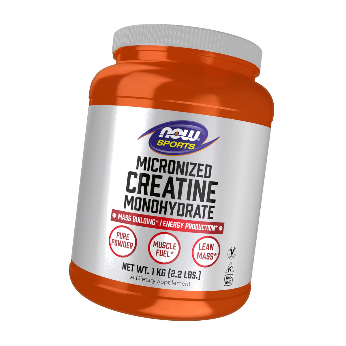 Now Sports, Micronized Creatine Powder, Muscle Fuel*, 1 kg