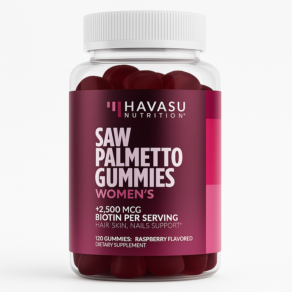 Havasu Nutrition Saw Palmetto Gummies for Women - 120 Count