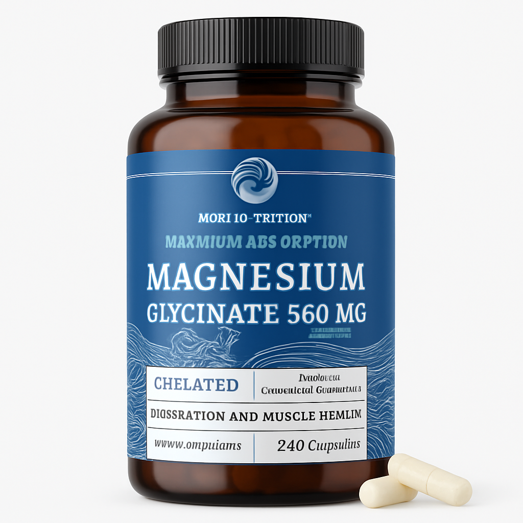 Nobi Nutrition Magnesium Glycinate 500mg Capsule 240 Count