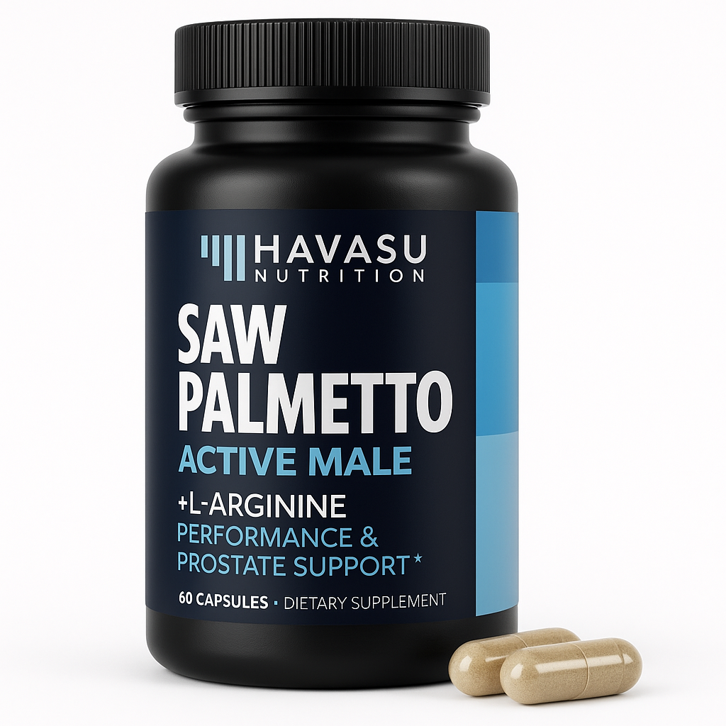 Havasu Nutrition Saw Palmetto and L-Arginine Capsules - 60 Count