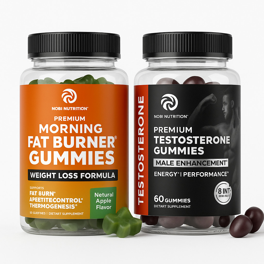 Nobi Nutrition Morning Fat Burn Gummies 120 Count