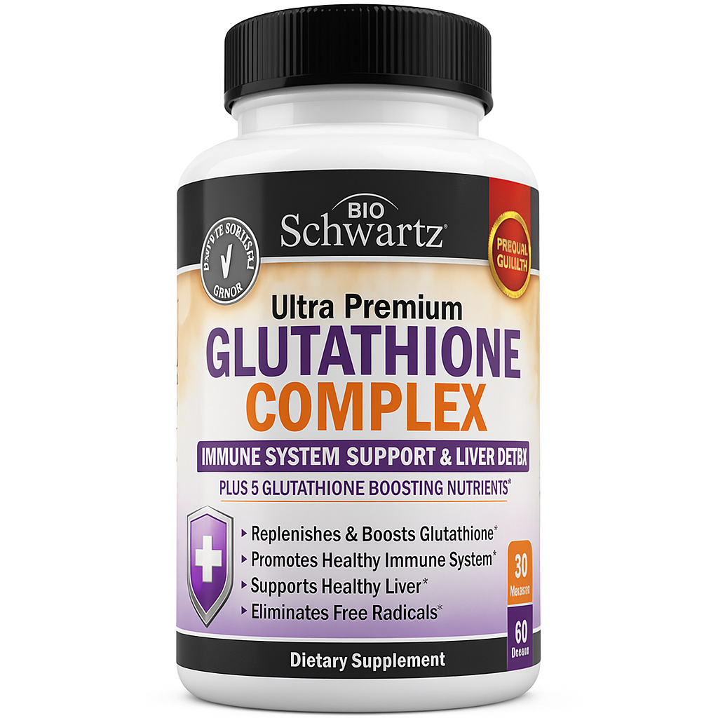 BioSchwartz Glutathione Supplement 60 Capsules