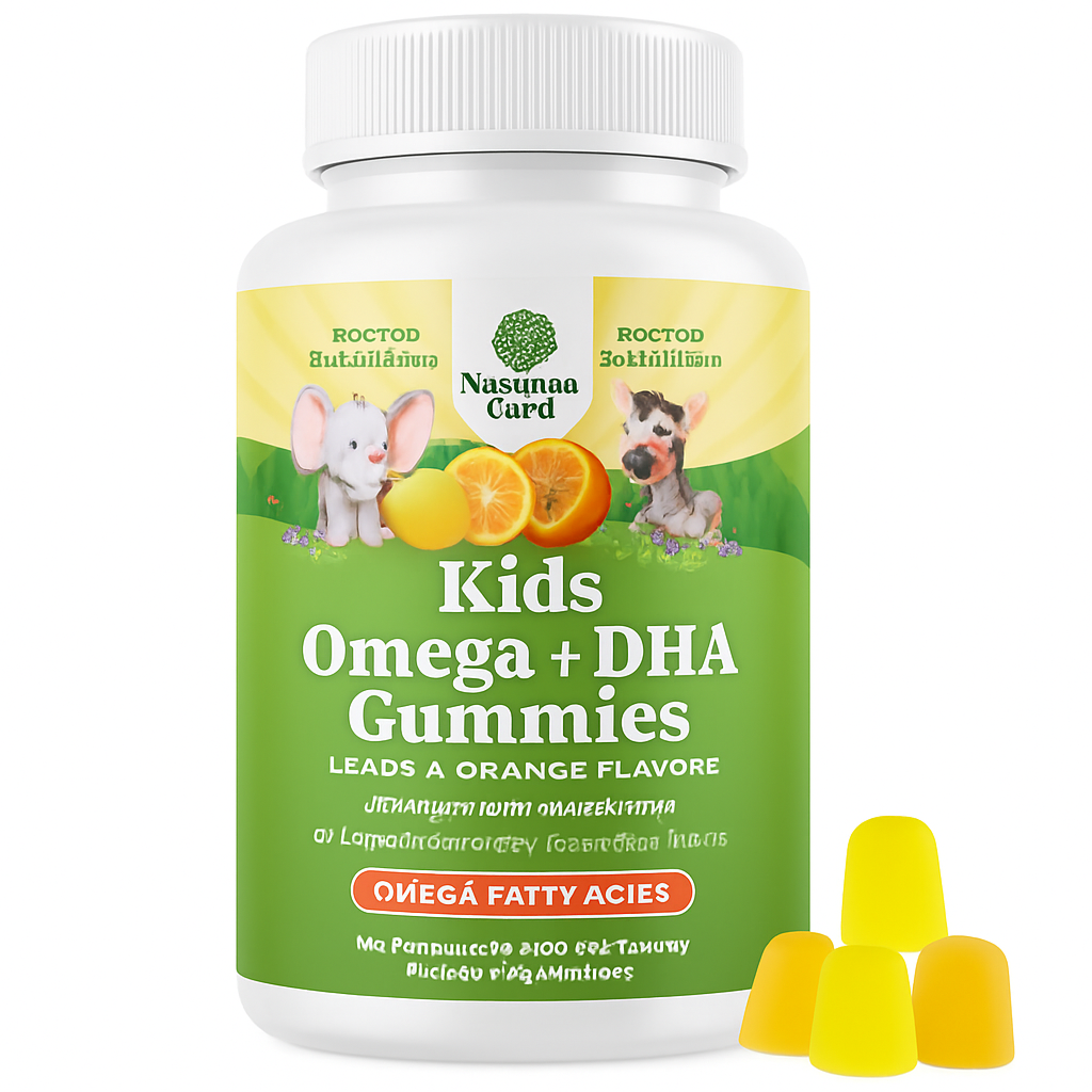 Nature's Craft Omega DHA Gummy for Kids - 180 Count