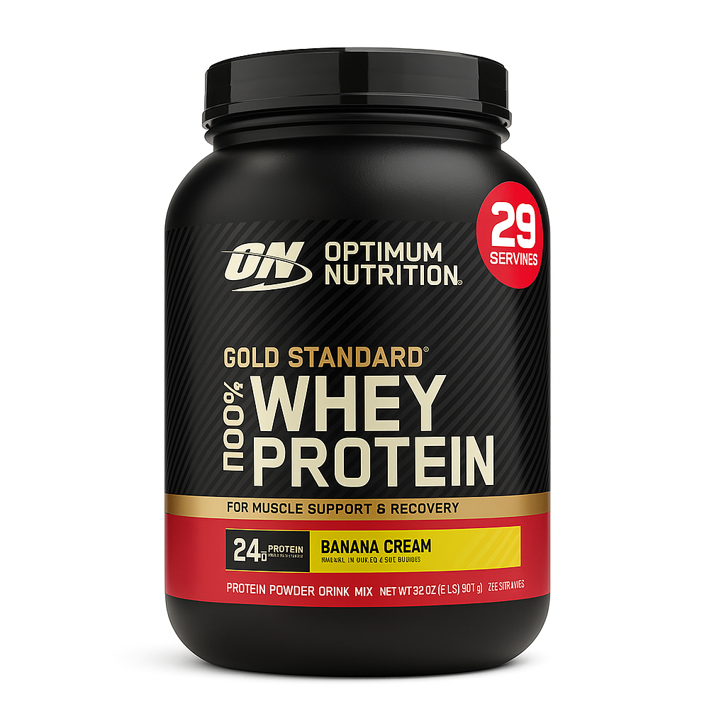 Optimum Nutrition Gold Standard Whey Protein Powder, 2 lb