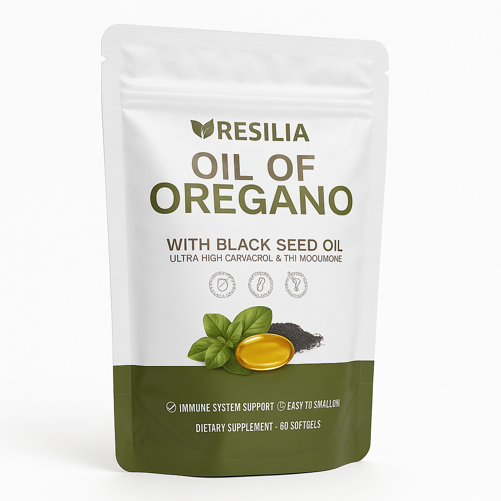 Resilia Oil Of Oregano Oregano Oil Softgels 60 Count