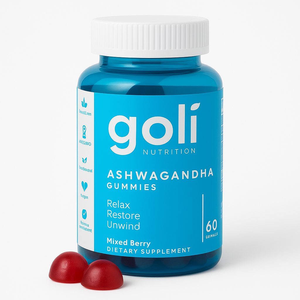 Goli Ashwagandha & Vitamin D Gummy - 300 Count