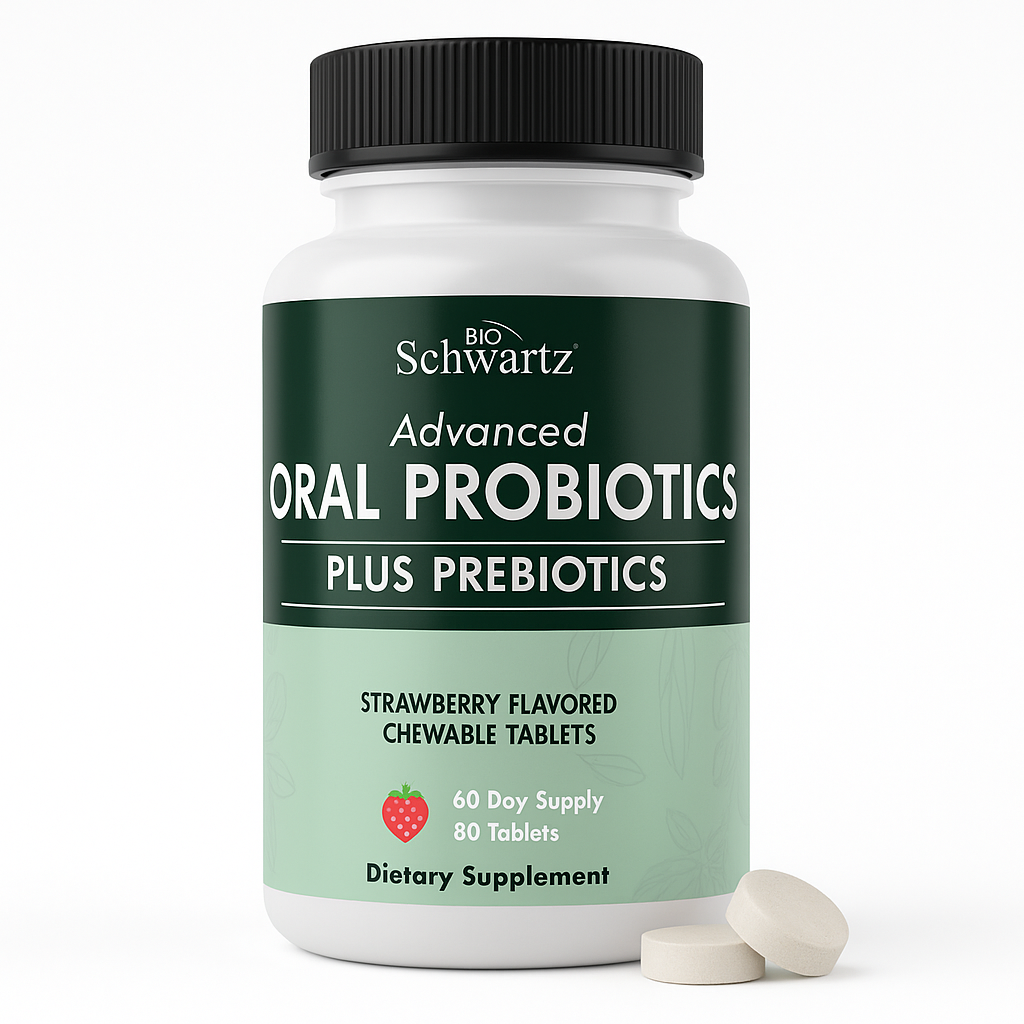 BioSchwartz Oral Probiotics Chewable, 60 Count