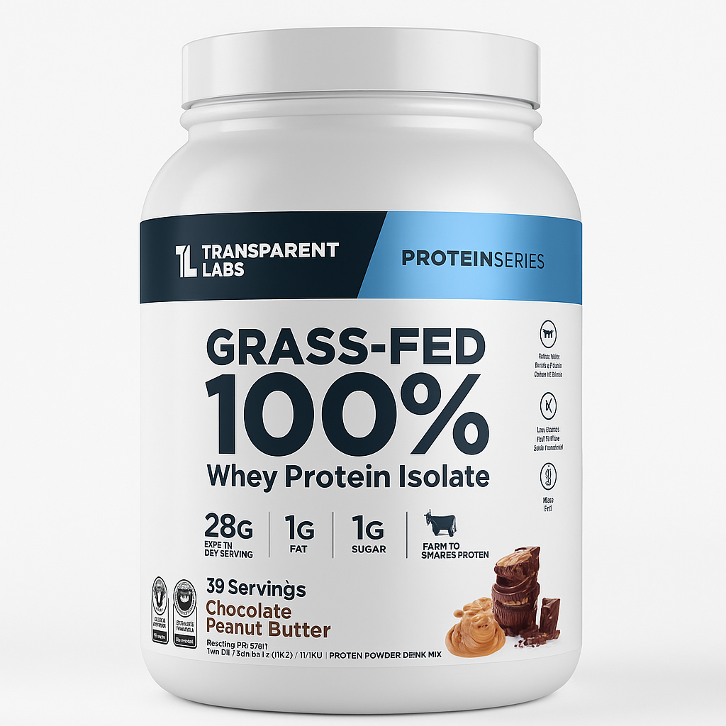 Transparent Labs Whey Protein Isolate Powder, 30 Servings