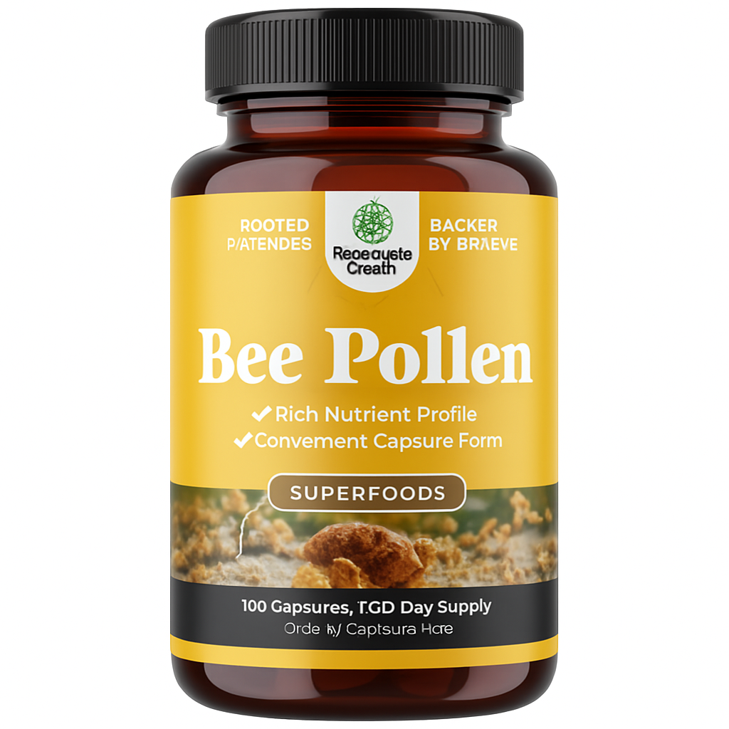 Nature's Craft Bee Pollen Capsules 120 Count