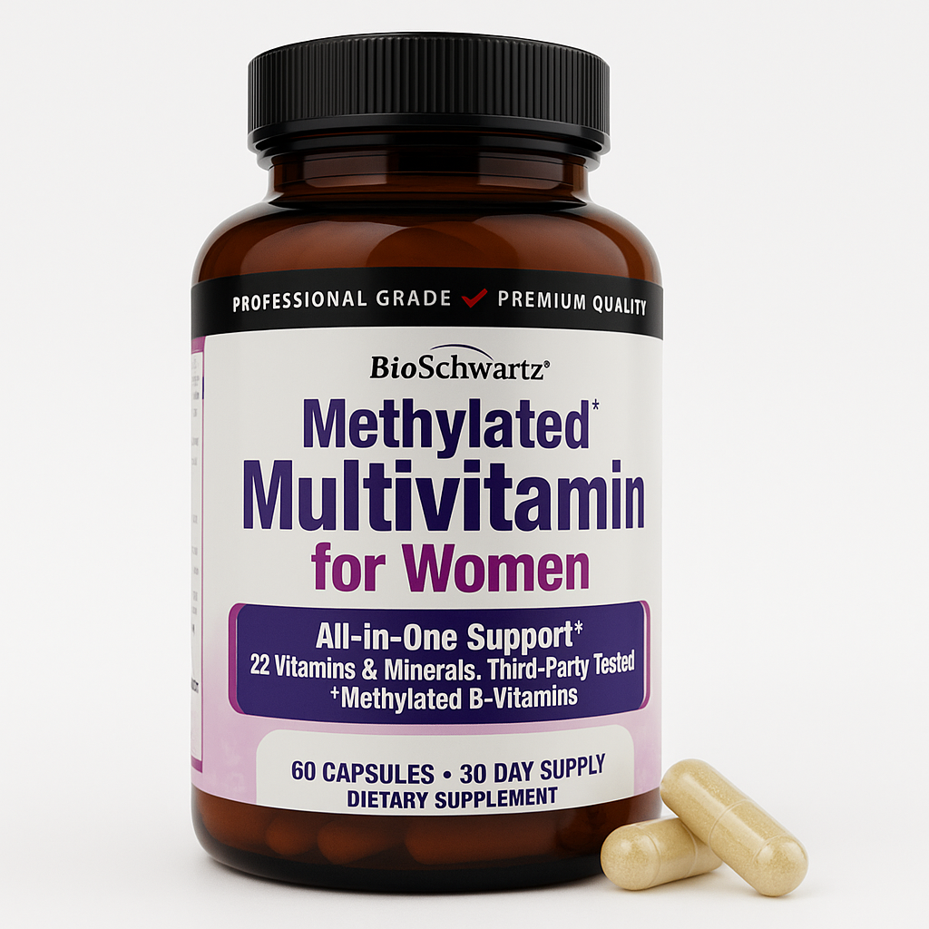 BioSchwartz Methylated Multivitamin for Women Capsule 60 Count