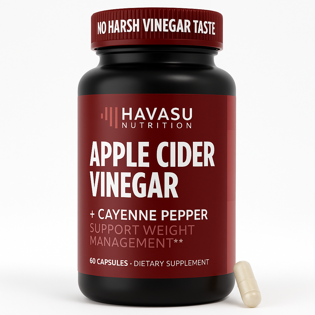 Havasu Nutrition Apple Cider Vinegar Capsules, 60 Count