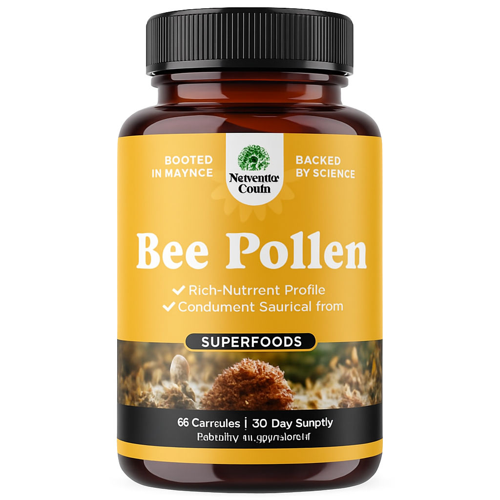 Nature's Craft Bee Pollen Capsules - 60 Count