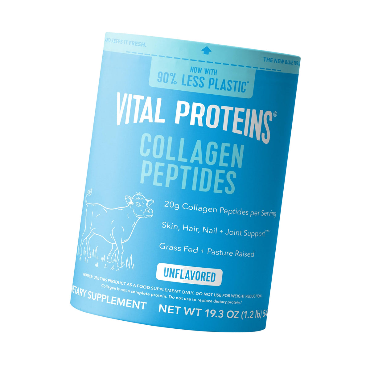 Vital Proteins Collagen Peptides Powder, Unflavored, 19.3oz
