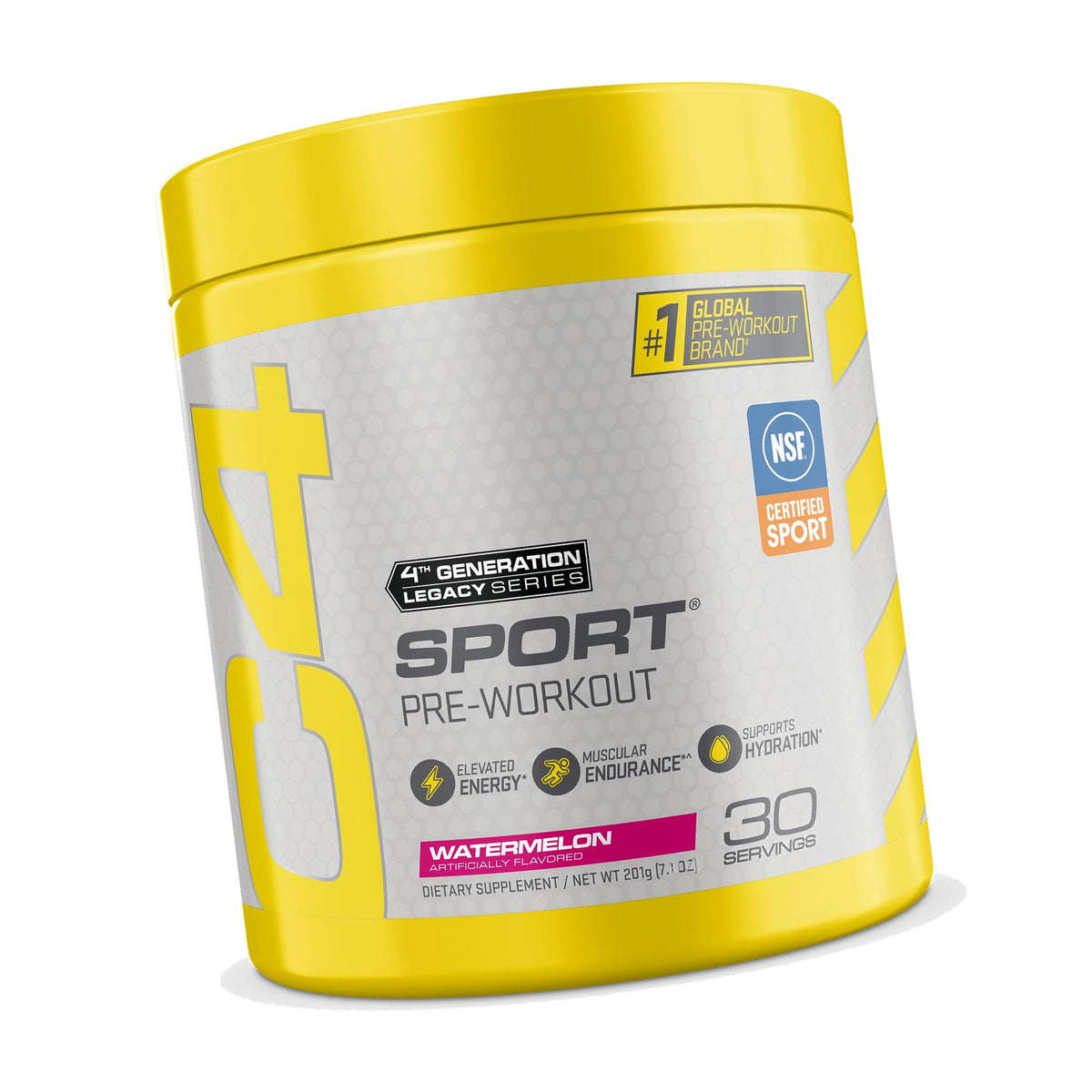 C4 Sport Pre Workout, 135mg Caffeine, Watermelon, 30 Servings