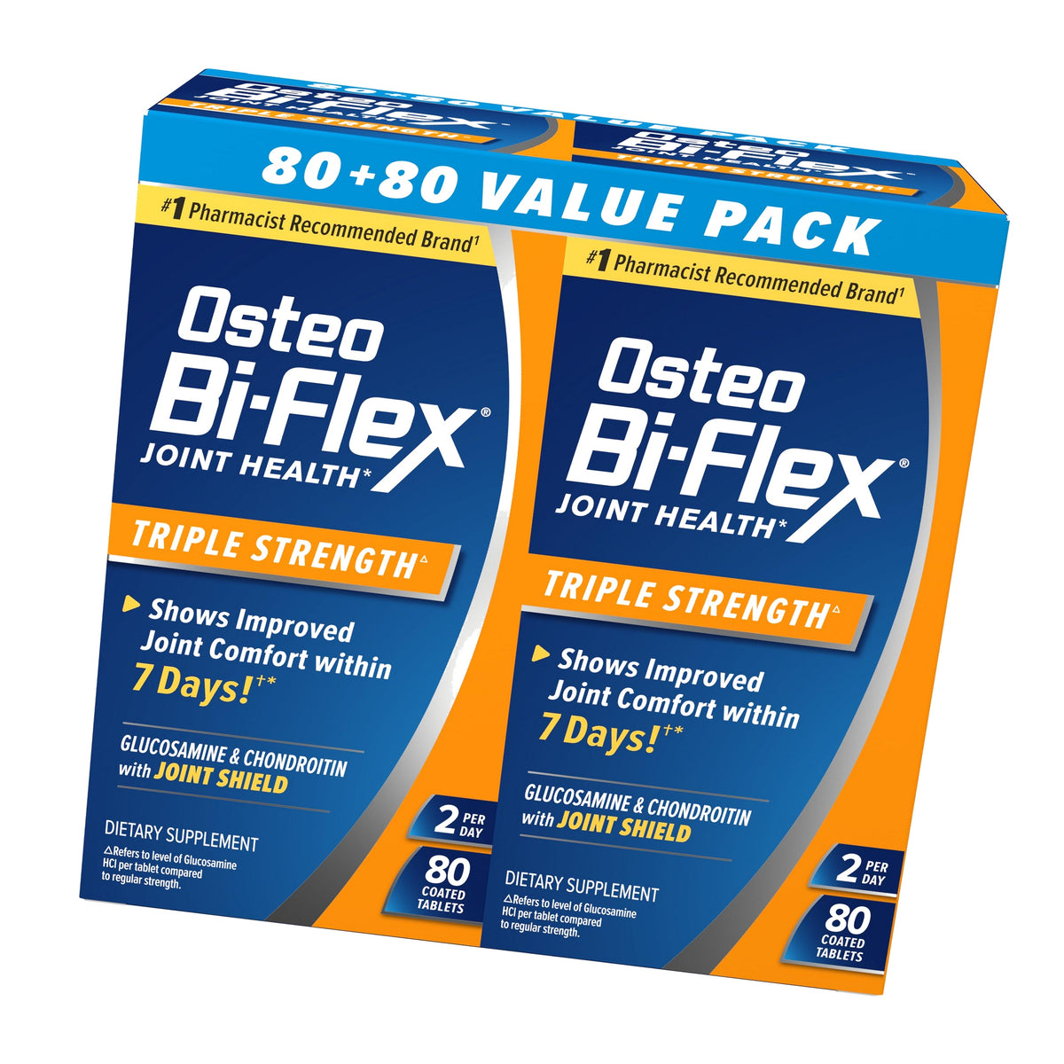 Osteo Bi-Flex Triple Strength Glucosamine Chondroitin Supplement, 80 Ct