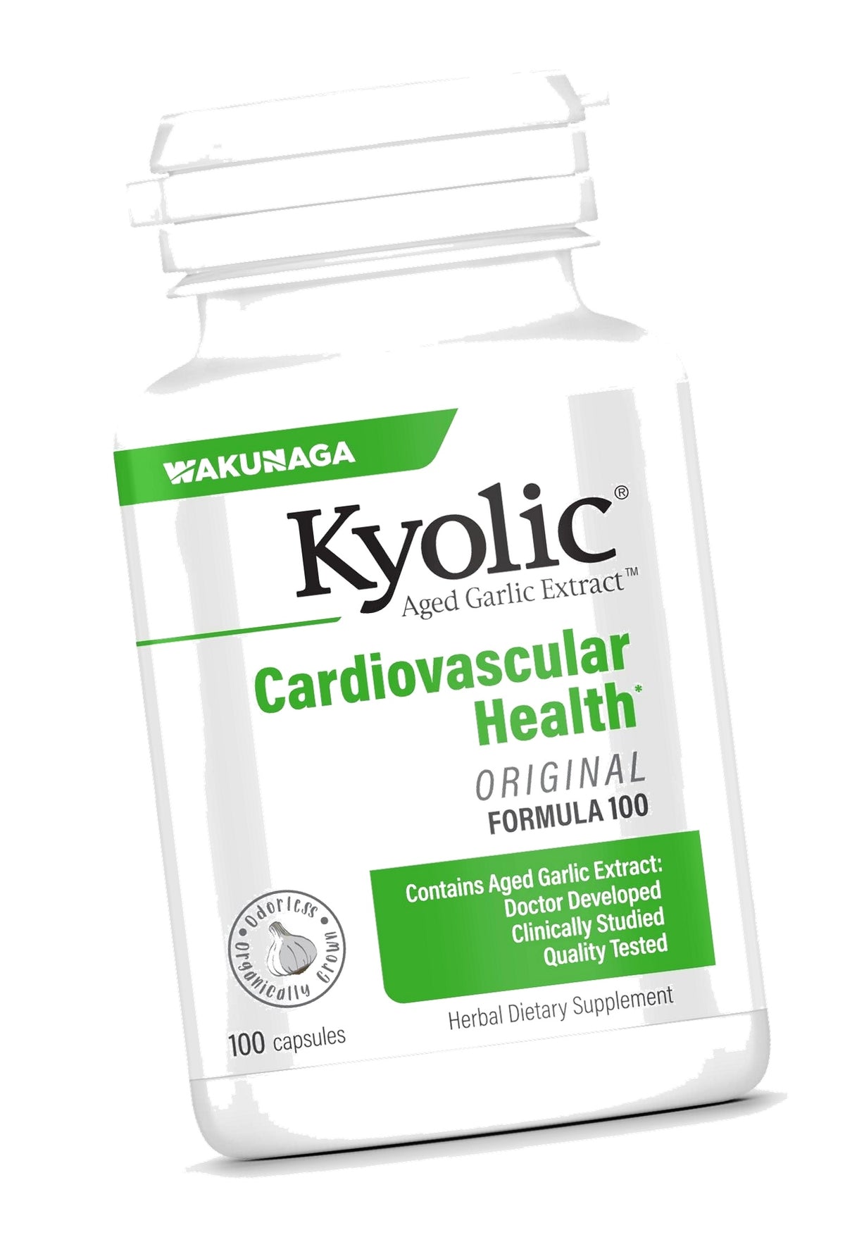 Kyolic Aged Garlic Extract Cardiovascular Health* Formula 100, 100 Capsules