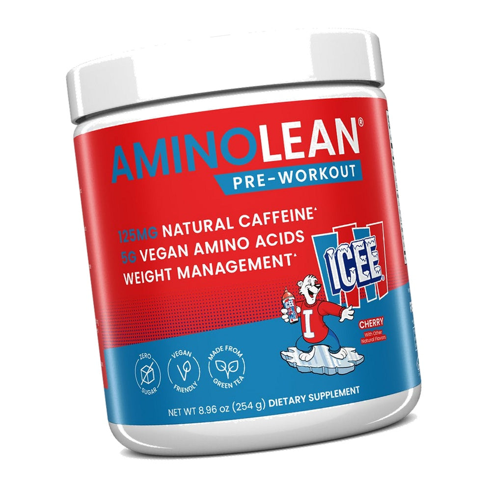 AminoLean Pre Workout Powder - Natural Amino Energy with Vegan Amino Acids