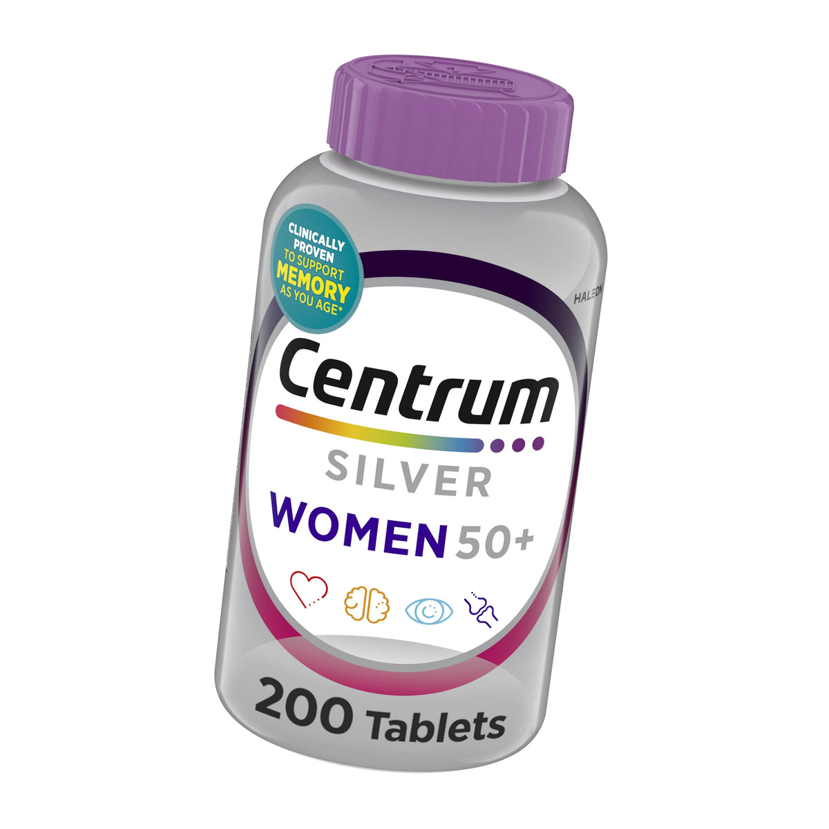 Centrum Silver Women's Multivitamin for Women 50 and Over, 200 Tablets