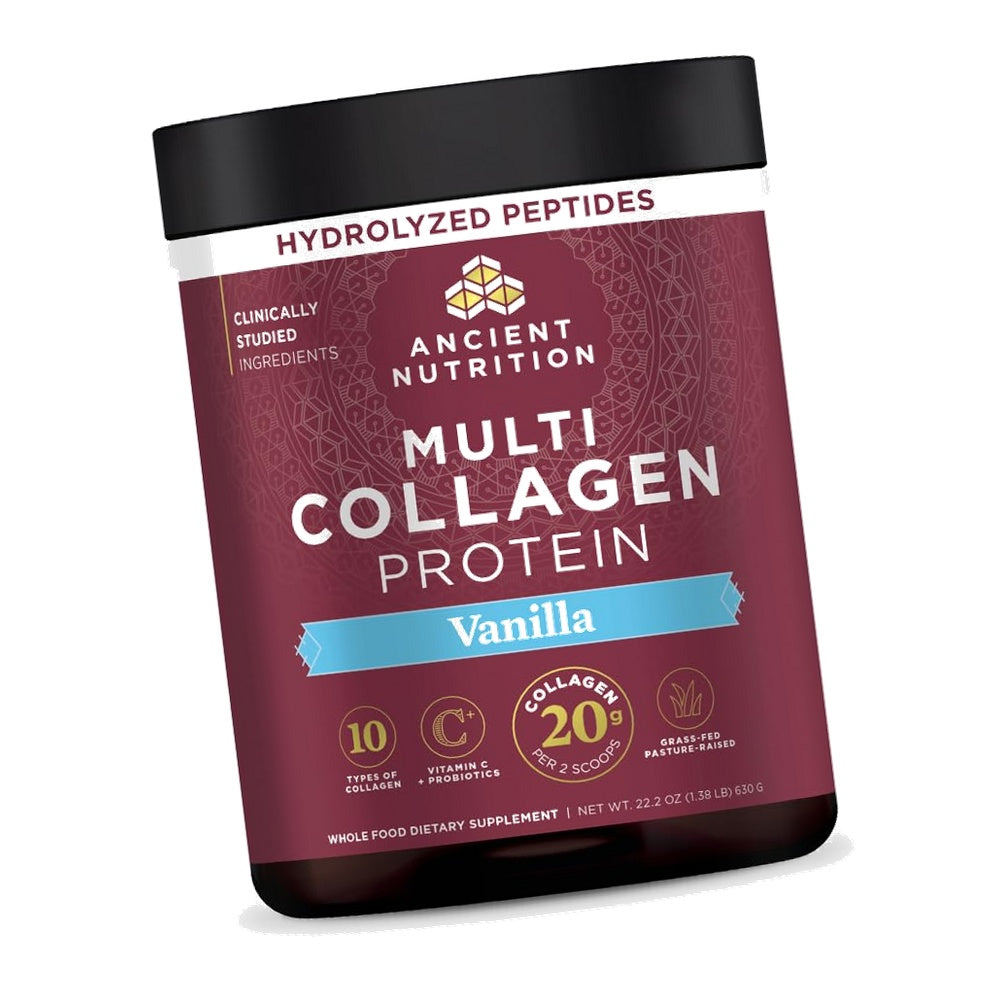 Ancient Nutrition Multi Collagen Protein, Hydrolyzed Peptides, Vanilla