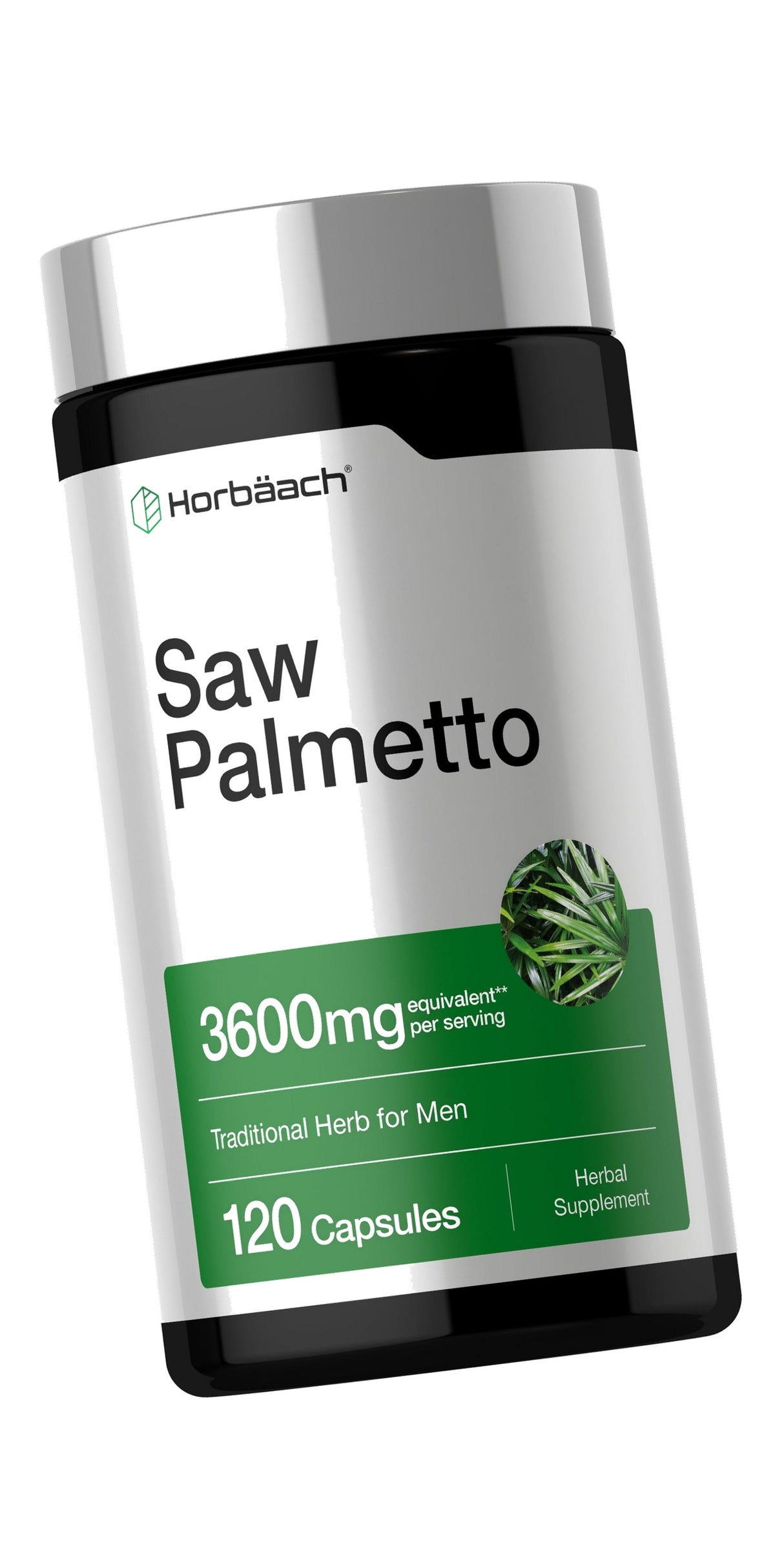 Horbäach Saw Palmetto Extract | 120 Capsules