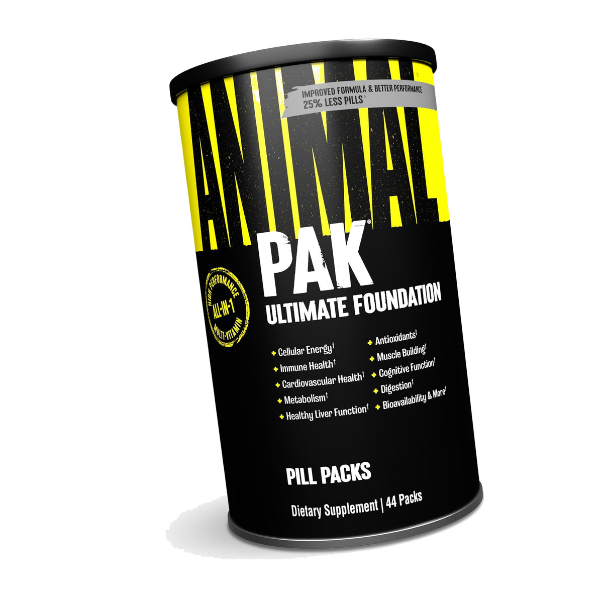 Animal Pak Multivitamin Supplement for Men & Women | 44 All-in-1 Pill Packs